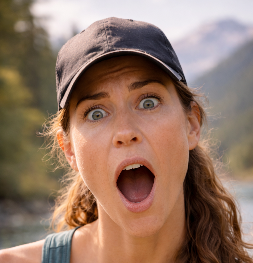 Frustrated woman pulling hair